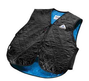 6529 OccuNomix MiraCool®HyperKewl™ Adult Cooling Vests - Black